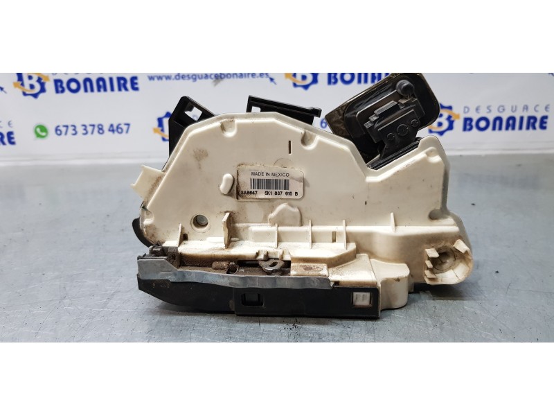 Recambio de cerradura puerta delantera izquierda para volkswagen jetta (162) sport referencia OEM IAM 5K1837015B   Recambio de cerradura puerta delantera izquierda para volkswagen jetta (162) sport referencia OEM IAM 5K1837015B
