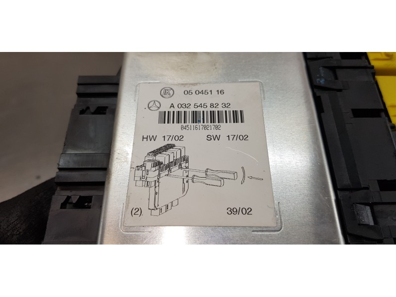 Recambio de caja reles / fusibles para mercedes clase s (w220) berlina 400 cdi (220.028) referencia OEM IAM A0325458232   Recambio de caja reles / fusibles para mercedes clase s (w220) berlina 400 cdi (220.028) referencia OEM IAM A0325458232