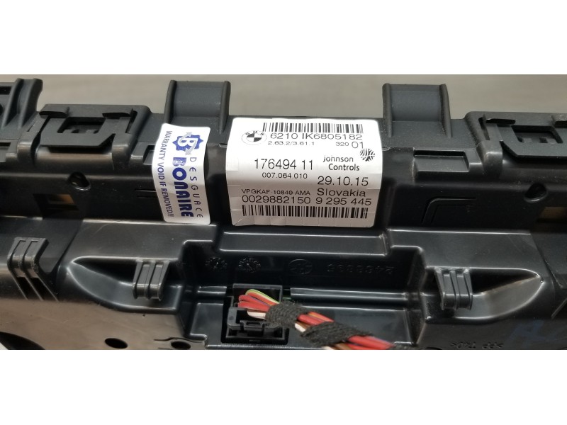 Recambio de cuadro instrumentos para bmw serie x1 (f48) sdrive18d referencia OEM IAM 6210IK6805182 17649411 