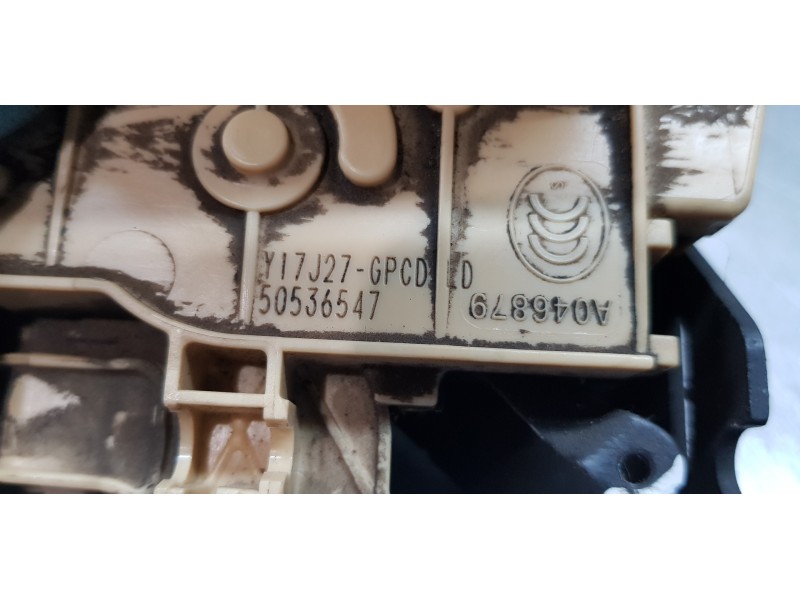 Recambio de cerradura puerta trasera derecha para alfa romeo stelvio (630) basis q4 referencia OEM IAM 50536547  