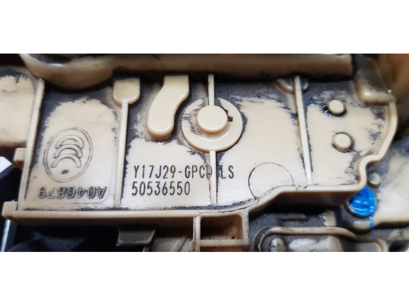 Recambio de cerradura puerta trasera izquierda para alfa romeo stelvio (630) basis q4 referencia OEM IAM 50536550  