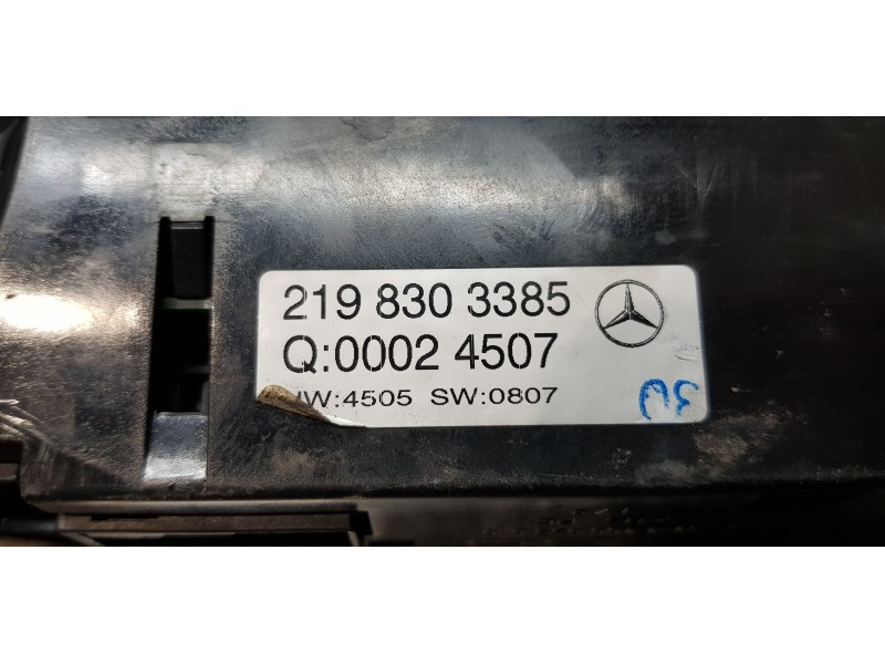 Recambio de mando climatizador para mercedes clase cls (w219) 320 cdi (219.322) referencia OEM IAM 2198303385  