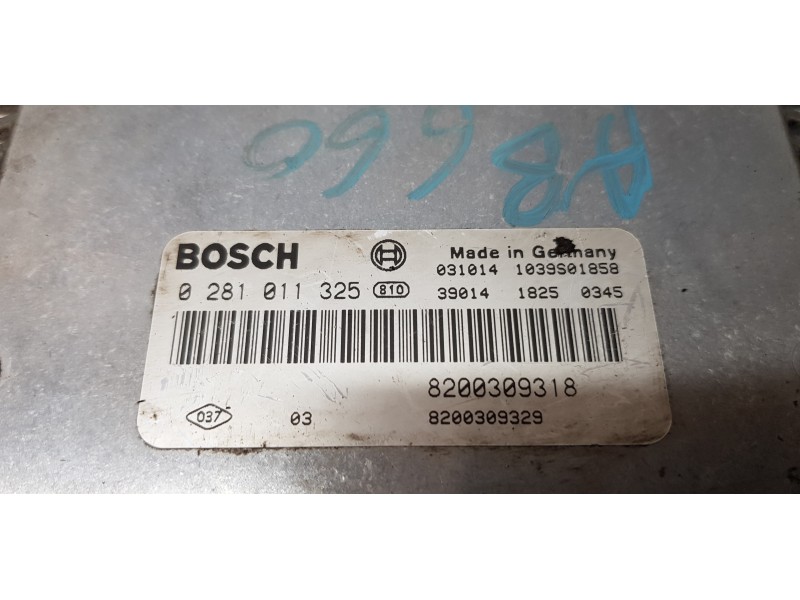 Recambio de centralita motor uce para renault espace iv (jk0) expression referencia OEM IAM 8200309318  