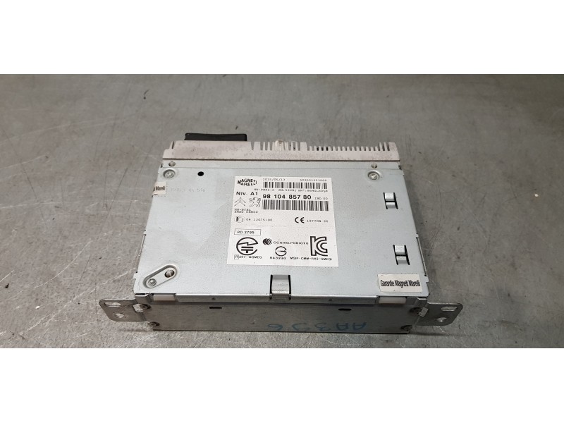 Recambio de sistema audio / radio cd para citroen c4 picasso seduction referencia OEM IAM 9810485780  