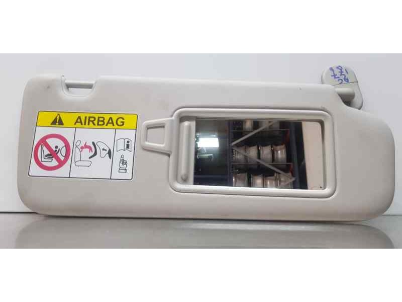 Recambio de parasol derecho para kia ceed business referencia OEM IAM 85220J7000ED  