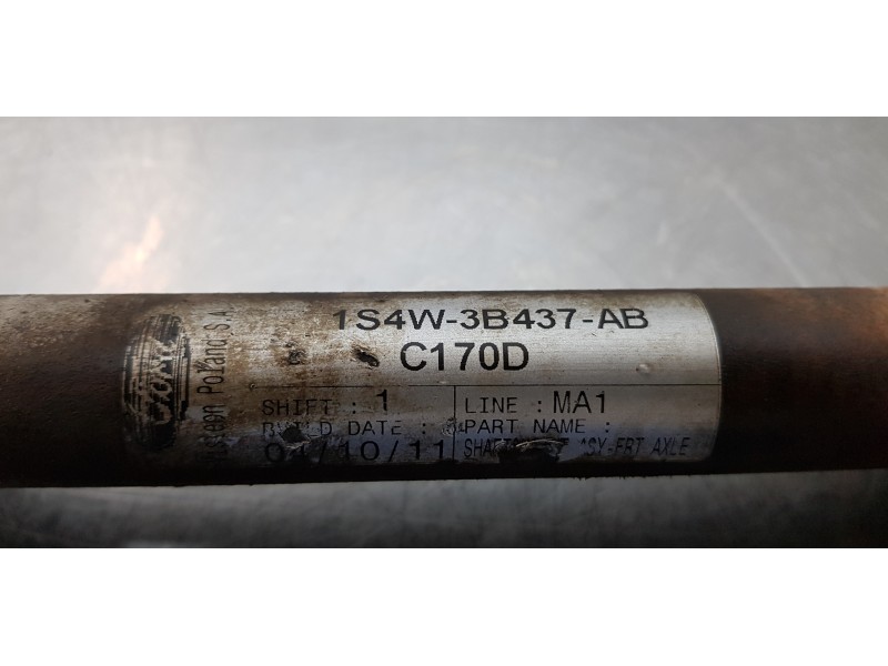 Recambio de transmision delantera izquierda para ford focus berlina (cak) trend referencia OEM IAM 1S4W3B437AB  