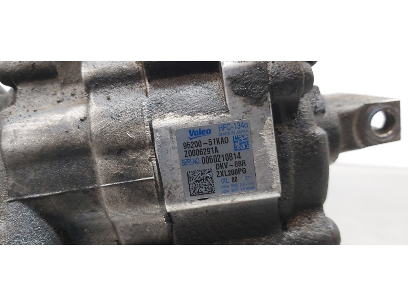 Recambio de compresor aire acondicionado para opel agila b enjoy referencia OEM IAM 9520051KA0  