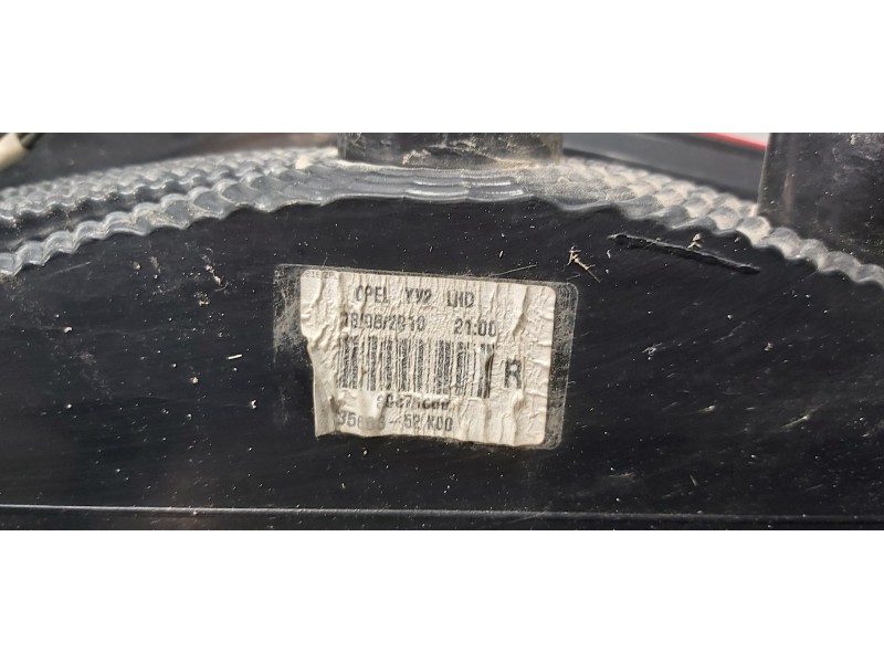 Recambio de piloto trasero derecho para opel agila b enjoy referencia OEM IAM 93193680   Recambio de piloto trasero derecho para opel agila b enjoy referencia OEM IAM 93193680