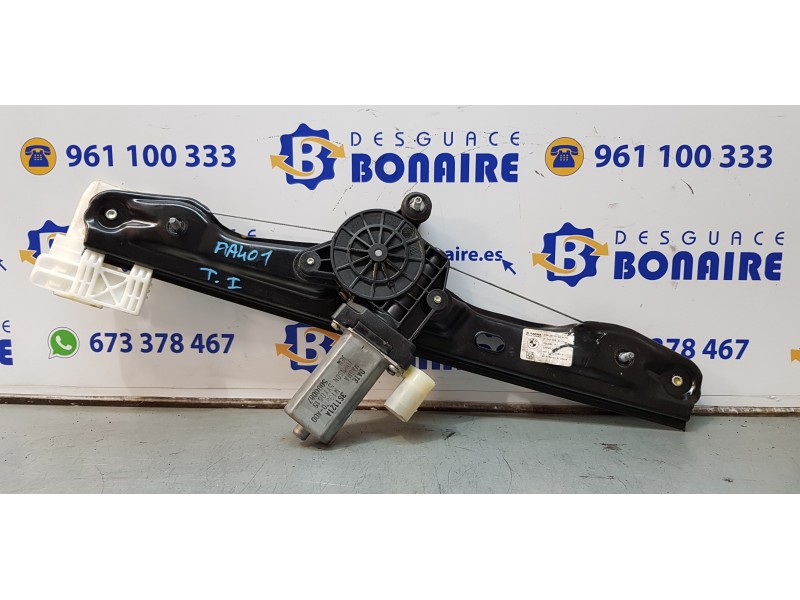Recambio de elevalunas trasero izquierdo para bmw serie 1 lim. 5-trg. (f20) 118d referencia OEM IAM 7242555   Recambio de elevalunas trasero izquierdo para bmw serie 1 lim. 5-trg. (f20) 118d referencia OEM IAM 7242555