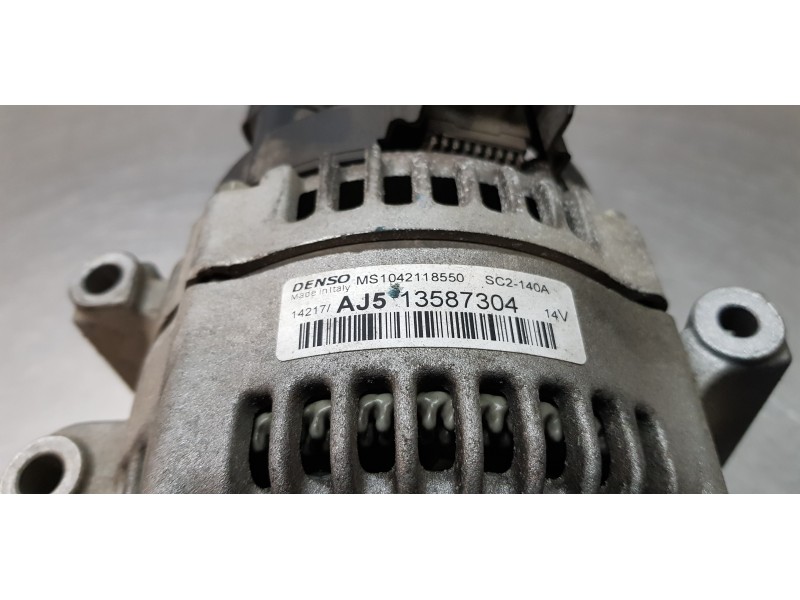 Recambio de alternador para opel zafira (c) selective start/stop referencia OEM IAM 13587304   Recambio de alternador para opel zafira (c) selective start/stop referencia OEM IAM 13587304