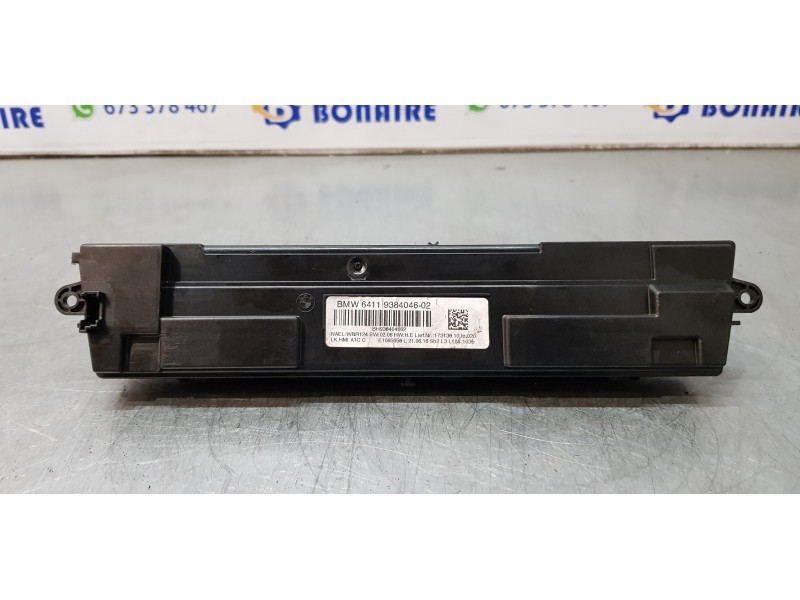 Recambio de mando climatizador para bmw serie 1 lim. 5-trg. (f20) 118d referencia OEM IAM 6411938404602   Recambio de mando climatizador para bmw serie 1 lim. 5-trg. (f20) 118d referencia OEM IAM 6411938404602