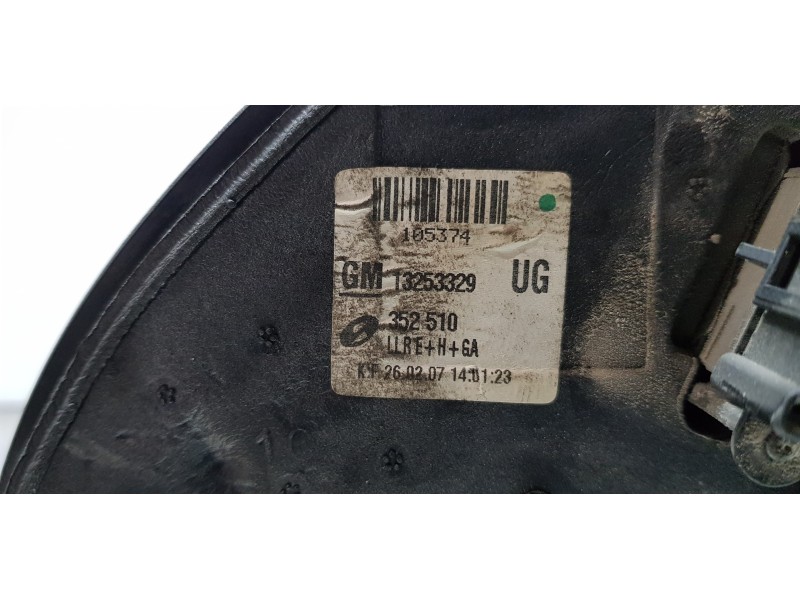 Recambio de retrovisor derecho para opel vectra c berlina comfort referencia OEM IAM 13253318   Recambio de retrovisor derecho para opel vectra c berlina comfort referencia OEM IAM 13253318