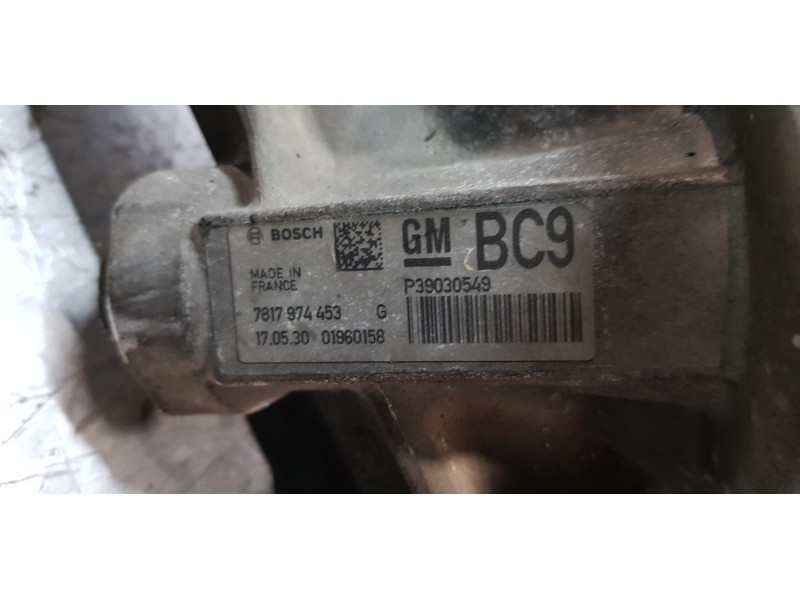 Recambio de cremallera direccion para opel zafira (c) selective start/stop referencia OEM IAM 39030549  