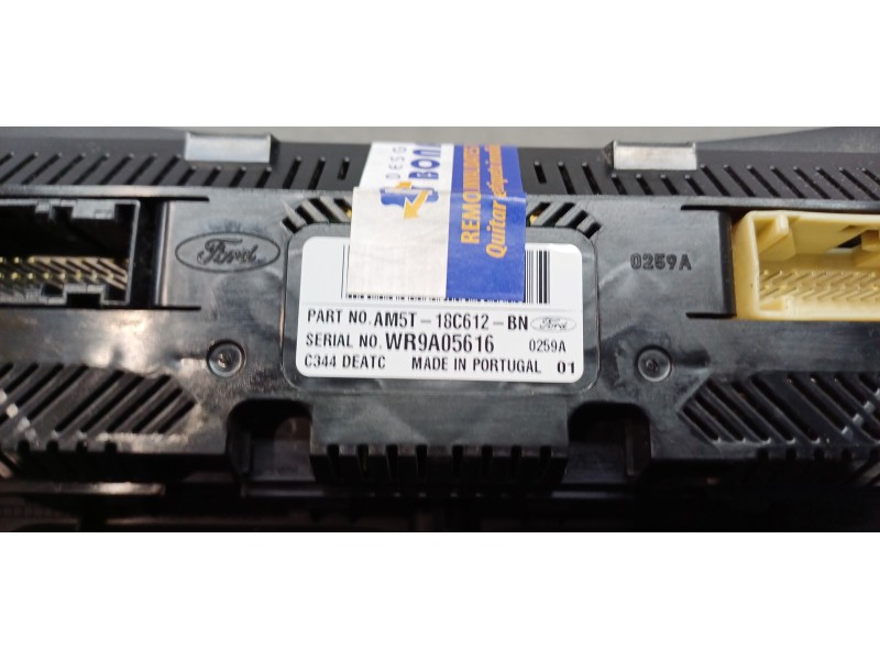Recambio de mando climatizador para ford c-max trend referencia OEM IAM AM5T18C612BN  
