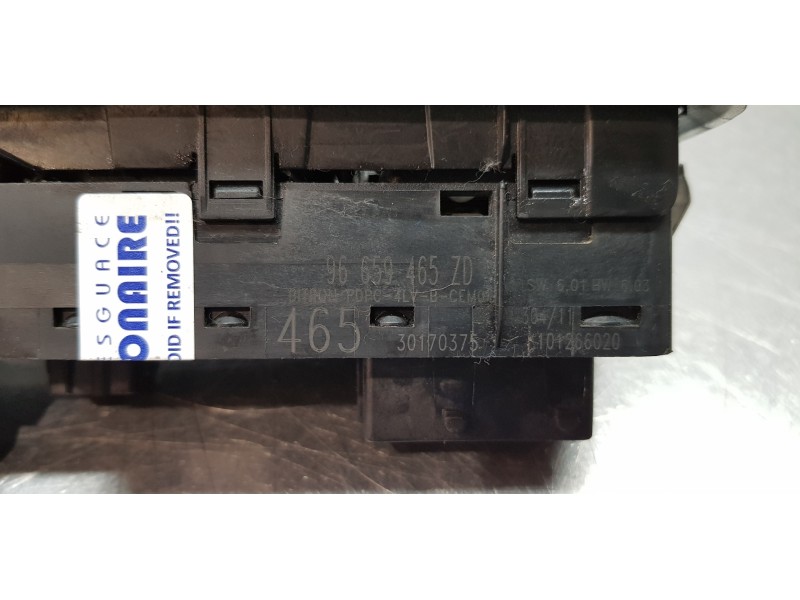 Recambio de mando elevalunas delantero izquierdo para peugeot 508 active referencia OEM IAM 96659465ZD   Recambio de mando elevalunas delantero izquierdo para peugeot 508 active referencia OEM IAM 96659465ZD