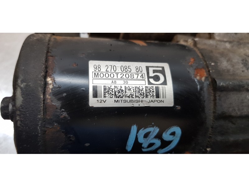 Recambio de motor arranque para citroen c4 grand picasso feel referencia OEM IAM 9827008580   Recambio de motor arranque para citroen c4 grand picasso feel referencia OEM IAM 9827008580