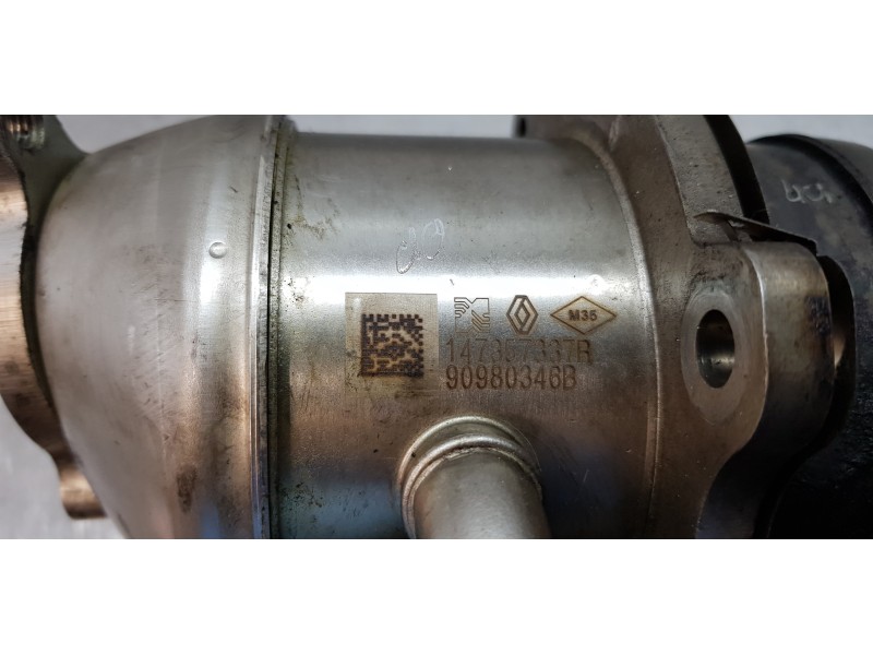 Recambio de enfriador egr para renault scenic iv grand zen referencia OEM IAM 147357337R  