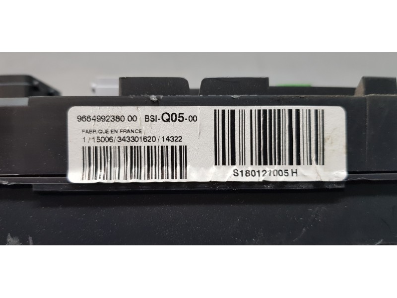 Recambio de caja reles / fusibles para peugeot 508 active referencia OEM IAM 9664992380   Recambio de caja reles / fusibles para peugeot 508 active referencia OEM IAM 9664992380