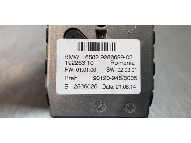 Recambio de mando multifuncion para bmw serie 3 touring (f31) 318d referencia OEM IAM 928669903  