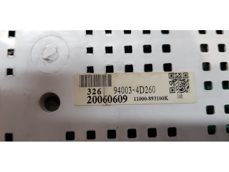 Recambio de cuadro instrumentos para kia carnival 2.9 crdi vgt active referencia OEM IAM 940034D260   Recambio de cuadro instrumentos para kia carnival 2.9 crdi vgt active referencia OEM IAM 940034D260