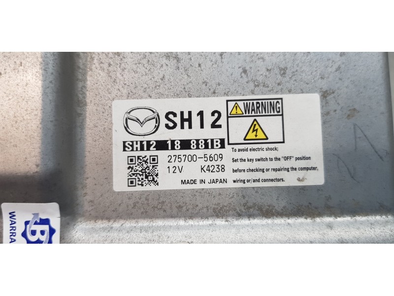 Recambio de centralita motor uce para mazda 3 lim. () luxury referencia OEM IAM SH1218881B 2757005609 