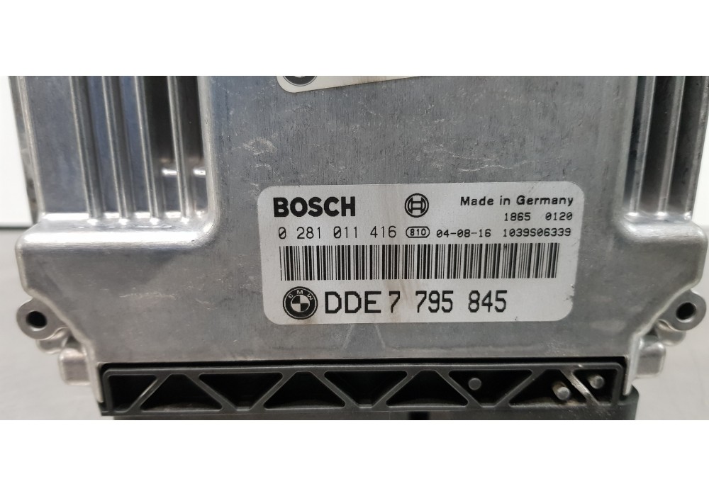 Recambio de centralita motor uce para bmw serie 1 berlina (e81/e87) 120d referencia OEM IAM 7795845 0281011416  Recambio de centralita motor uce para bmw serie 1 berlina (e81/e87) 120d referencia OEM IAM 7795845 0281011416