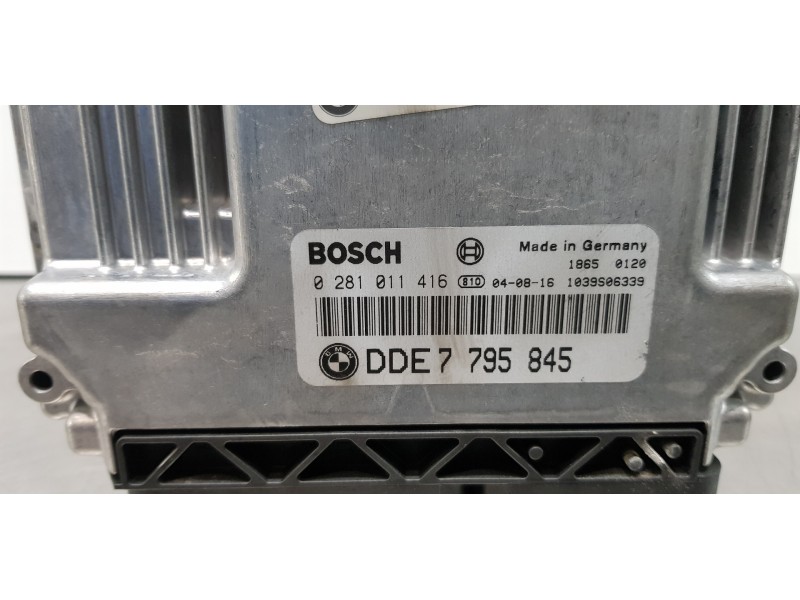 Recambio de centralita motor uce para bmw serie 1 berlina (e81/e87) 120d referencia OEM IAM 7795845 0281011416  Recambio de centralita motor uce para bmw serie 1 berlina (e81/e87) 120d referencia OEM IAM 7795845 0281011416