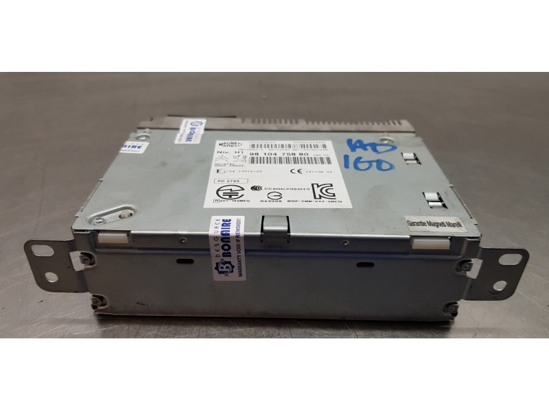 Recambio de sistema audio / radio cd para citroen c4 cactus feel referencia OEM IAM 9810475880   Recambio de sistema audio / radio cd para citroen c4 cactus feel referencia OEM IAM 9810475880