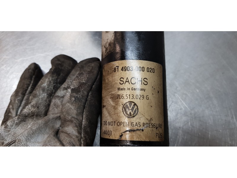 Recambio de amortiguador trasero izquierdo para volkswagen touareg (7la) tdi r5 referencia OEM IAM 7L6513029G   Recambio de amortiguador trasero izquierdo para volkswagen touareg (7la) tdi r5 referencia OEM IAM 7L6513029G