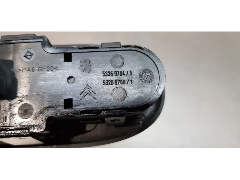 Recambio de mando elevalunas delantero izquierdo para peugeot 307 (s1) xs referencia OEM IAM 6554KT   Recambio de mando elevalunas delantero izquierdo para peugeot 307 (s1) xs referencia OEM IAM 6554KT