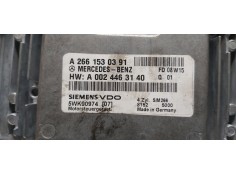 Recambio de centralita motor uce para mercedes clase b (w245) 150 special edition (245.231) referencia OEM IAM A2661530391   2