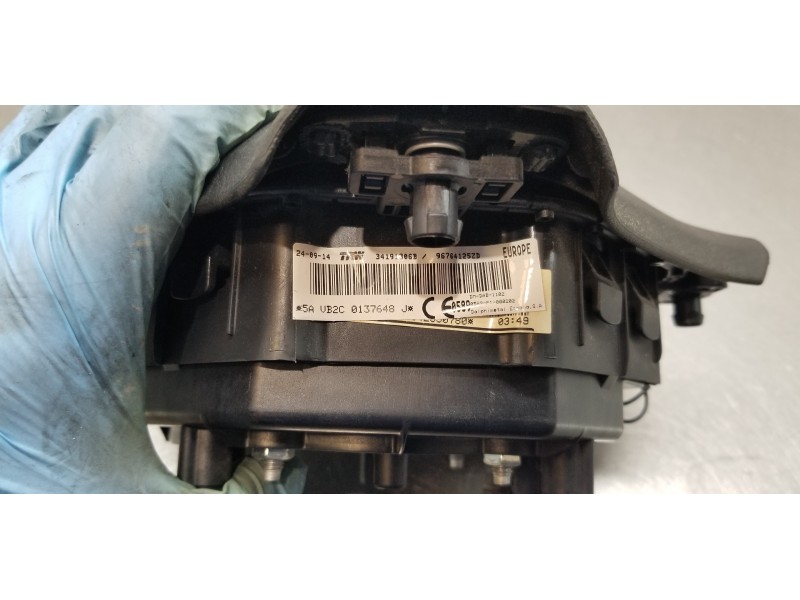 Recambio de airbag delantero izquierdo para peugeot 5008 active referencia OEM IAM 96764125ZD   Recambio de airbag delantero izquierdo para peugeot 5008 active referencia OEM IAM 96764125ZD