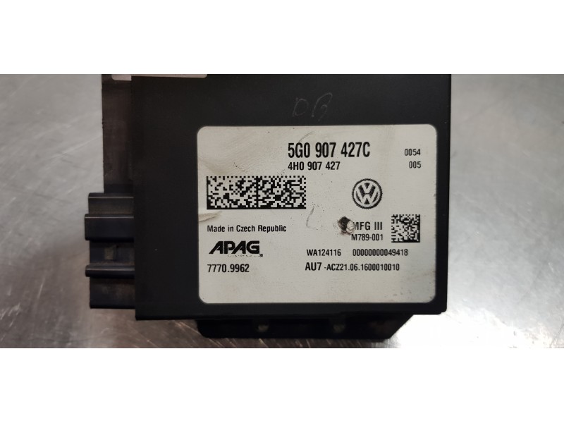Recambio de modulo electronico para seat leon st (5f8) reference referencia OEM IAM 5G0907427C   Recambio de modulo electronico para seat leon st (5f8) reference referencia OEM IAM 5G0907427C