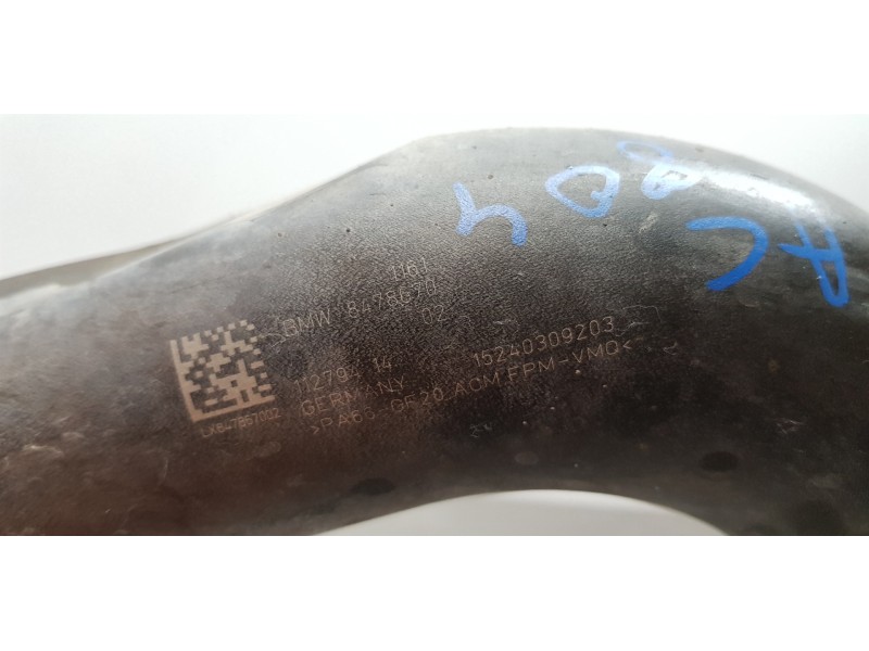 Recambio de tubo presion turbocompresor para bmw serie 1 lim. (f40) 116d referencia OEM IAM 11618478670  