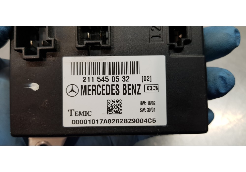 Recambio de modulo electronico para mercedes clase e (w211) berlina e 320 cdi (211.026) referencia OEM IAM 2115450532   Recambio de modulo electronico para mercedes clase e (w211) berlina e 320 cdi (211.026) referencia OEM IAM 2115450532