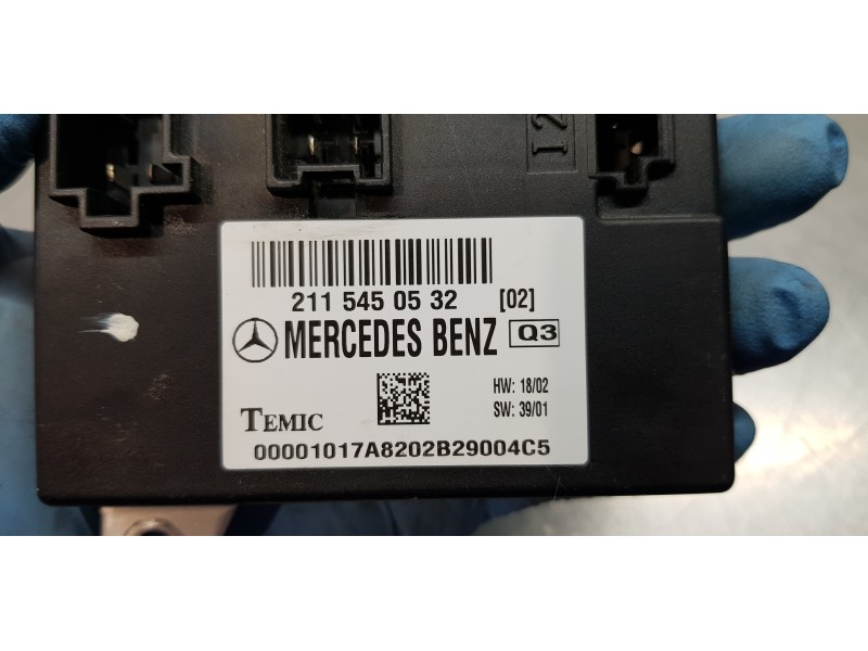 Recambio de modulo electronico para mercedes clase e (w211) berlina e 320 cdi (211.026) referencia OEM IAM 2115450532   Recambio de modulo electronico para mercedes clase e (w211) berlina e 320 cdi (211.026) referencia OEM IAM 2115450532