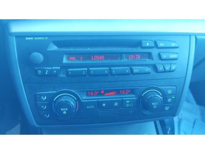 Recambio de sistema audio / radio cd para bmw serie 1 berlina (e81/e87) 120d referencia OEM IAM 65126952296   Recambio de sistema audio / radio cd para bmw serie 1 berlina (e81/e87) 120d referencia OEM IAM 65126952296