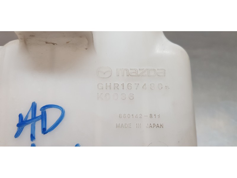 Recambio de deposito limpia para mazda 3 lim. () luxury referencia OEM IAM GHR167481 GHR167480 