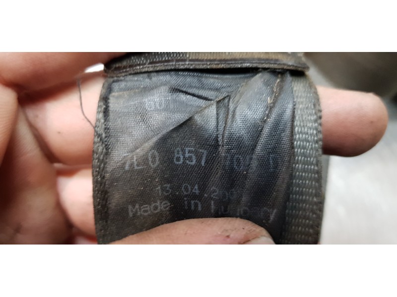 Recambio de cinturon seguridad delantero izquierdo para volkswagen touareg (7la) tdi r5 referencia OEM IAM 7L0857705D   Recambio de cinturon seguridad delantero izquierdo para volkswagen touareg (7la) tdi r5 referencia OEM IAM 7L0857705D