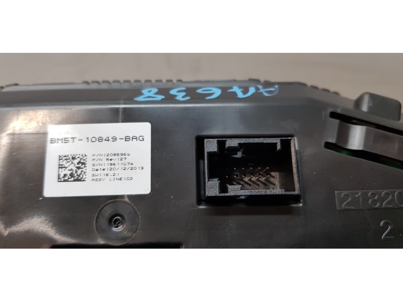 Recambio de cuadro instrumentos para ford c-max titanium referencia OEM IAM BM5T10849BAG   Recambio de cuadro instrumentos para ford c-max titanium referencia OEM IAM BM5T10849BAG