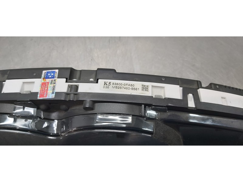 Recambio de cuadro instrumentos para toyota verso life referencia OEM IAM 838000FA50   Recambio de cuadro instrumentos para toyota verso life referencia OEM IAM 838000FA50