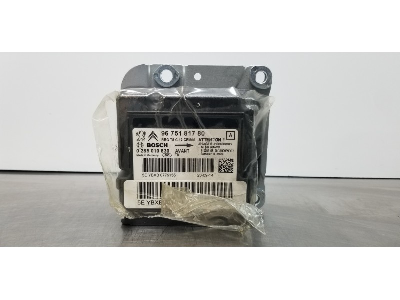 Recambio de centralita airbag para peugeot 5008 active referencia OEM IAM 9675181780 0285010830  Recambio de centralita airbag para peugeot 5008 active referencia OEM IAM 9675181780 0285010830