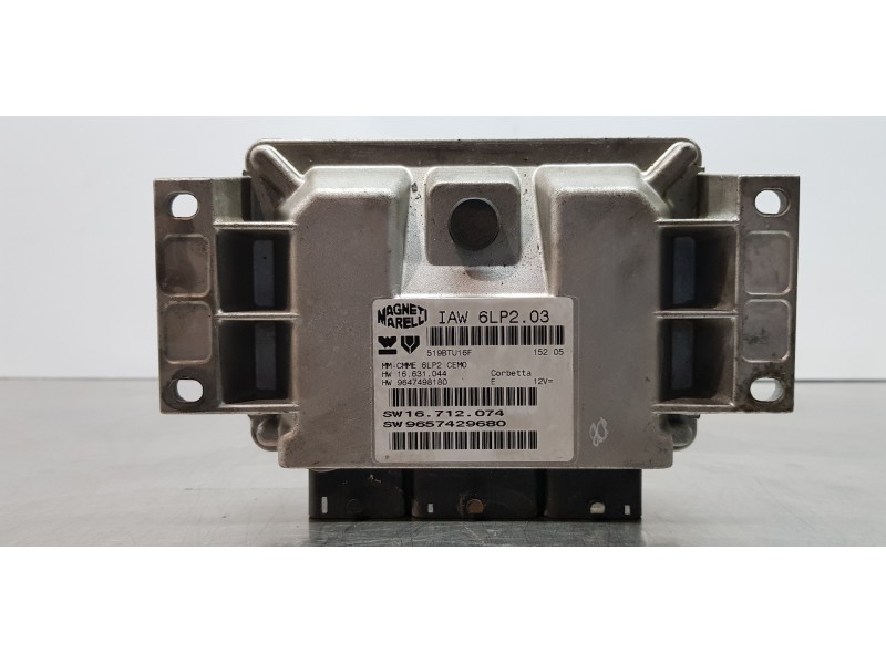 Recambio de centralita motor uce para peugeot 206 berlina xs clim referencia OEM IAM 9657429680 9647498180 