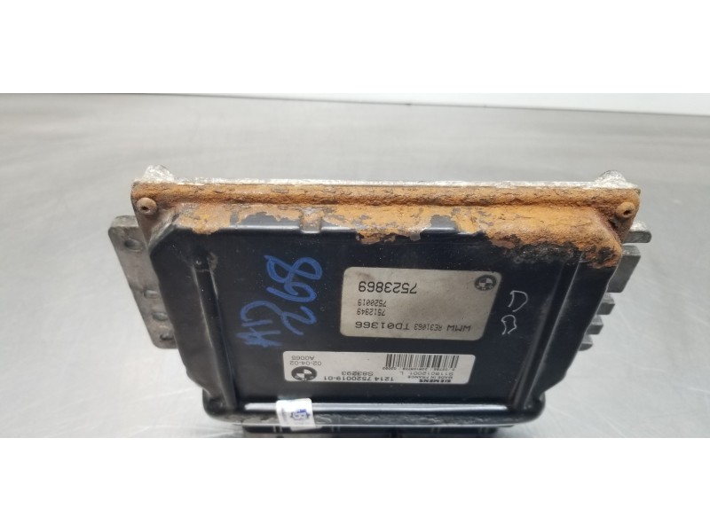 Recambio de centralita motor uce para bmw mini (r50,r53) cooper s referencia OEM IAM 12147520019 S118012001 7523869 Recambio de centralita motor uce para bmw mini (r50,r53) cooper s referencia OEM IAM 12147520019 S118012001 7523869