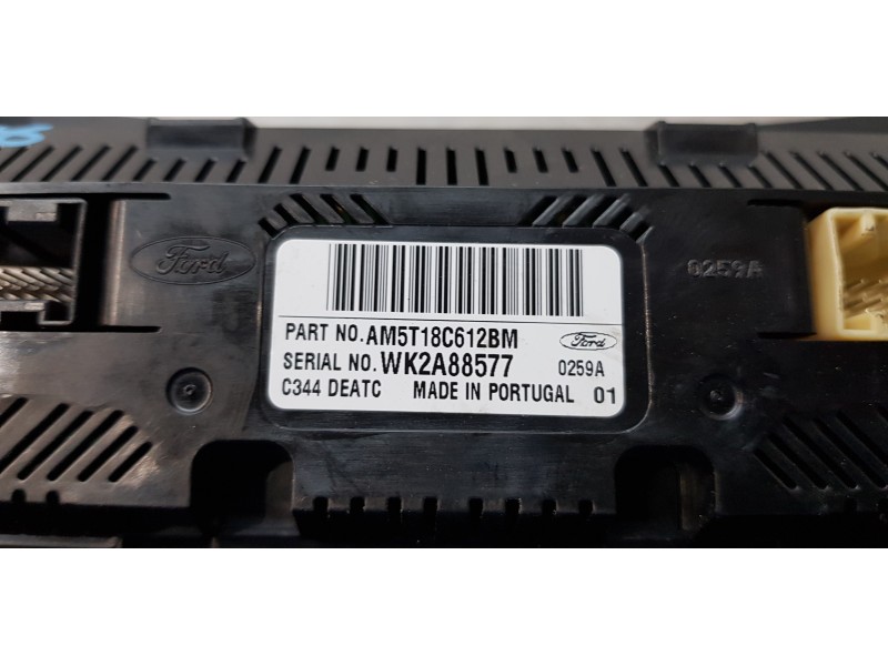 Recambio de mando climatizador para ford c-max titanium referencia OEM IAM AM5T18C612BM   Recambio de mando climatizador para ford c-max titanium referencia OEM IAM AM5T18C612BM