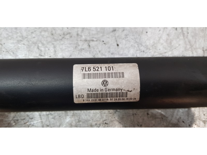 Recambio de transmision central delantera para volkswagen touareg (7la) tdi r5 referencia OEM IAM 7L6521101   Recambio de transmision central delantera para volkswagen touareg (7la) tdi r5 referencia OEM IAM 7L6521101