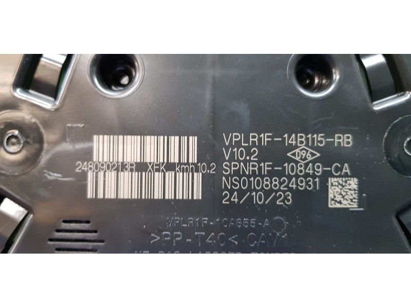 Recambio de cuadro instrumentos para renault trafic furgón l2 referencia OEM IAM 248090213R  