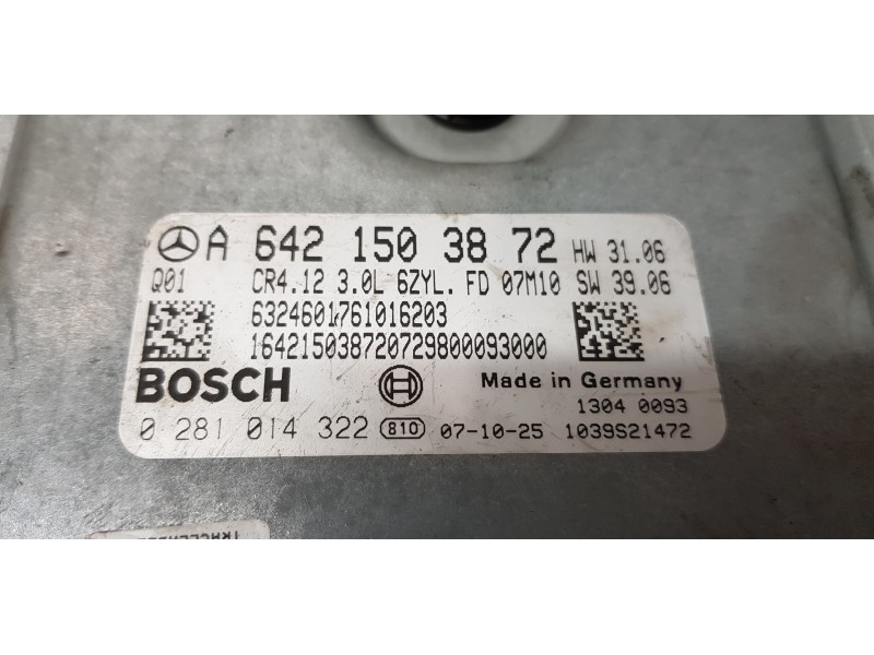 Recambio de centralita motor uce para mercedes clase cls (w219) 320 cdi (219.322) referencia OEM IAM A6421503872   Recambio de centralita motor uce para mercedes clase cls (w219) 320 cdi (219.322) referencia OEM IAM A6421503872