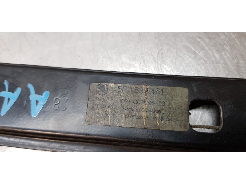 Recambio de elevalunas trasero izquierdo para skoda octavia combi (5e5) like referencia OEM IAM 5E0839461  