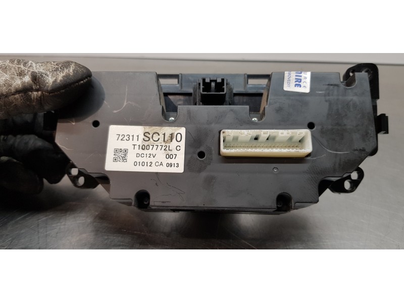 Recambio de mando climatizador para subaru impreza g12 limited referencia OEM IAM 72311SC110   Recambio de mando climatizador para subaru impreza g12 limited referencia OEM IAM 72311SC110